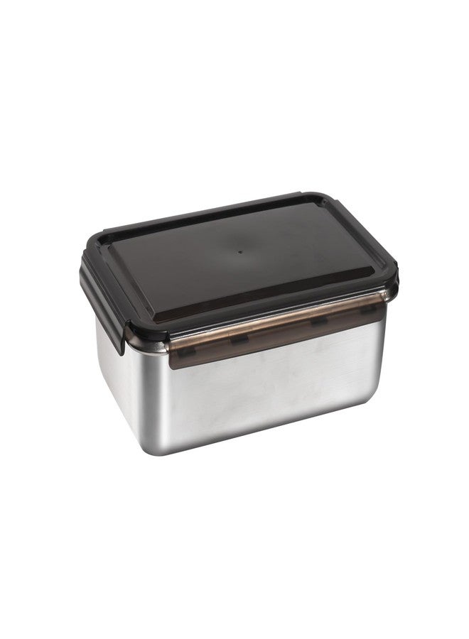 MAX COOK MAXCOOK 18/10 Stainless Steel Freezer Storage Containers With Lids, 94oz Food Container Leak Proof Metal Meal Prep Containers (2800ml) - Image 1